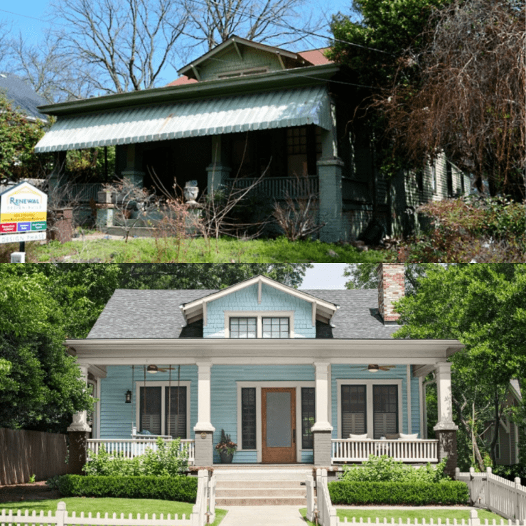 Inspirational and Motivational Before and After House Flips ZINC